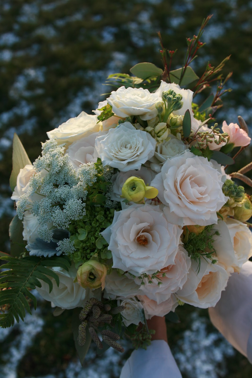 A bridal bouquet