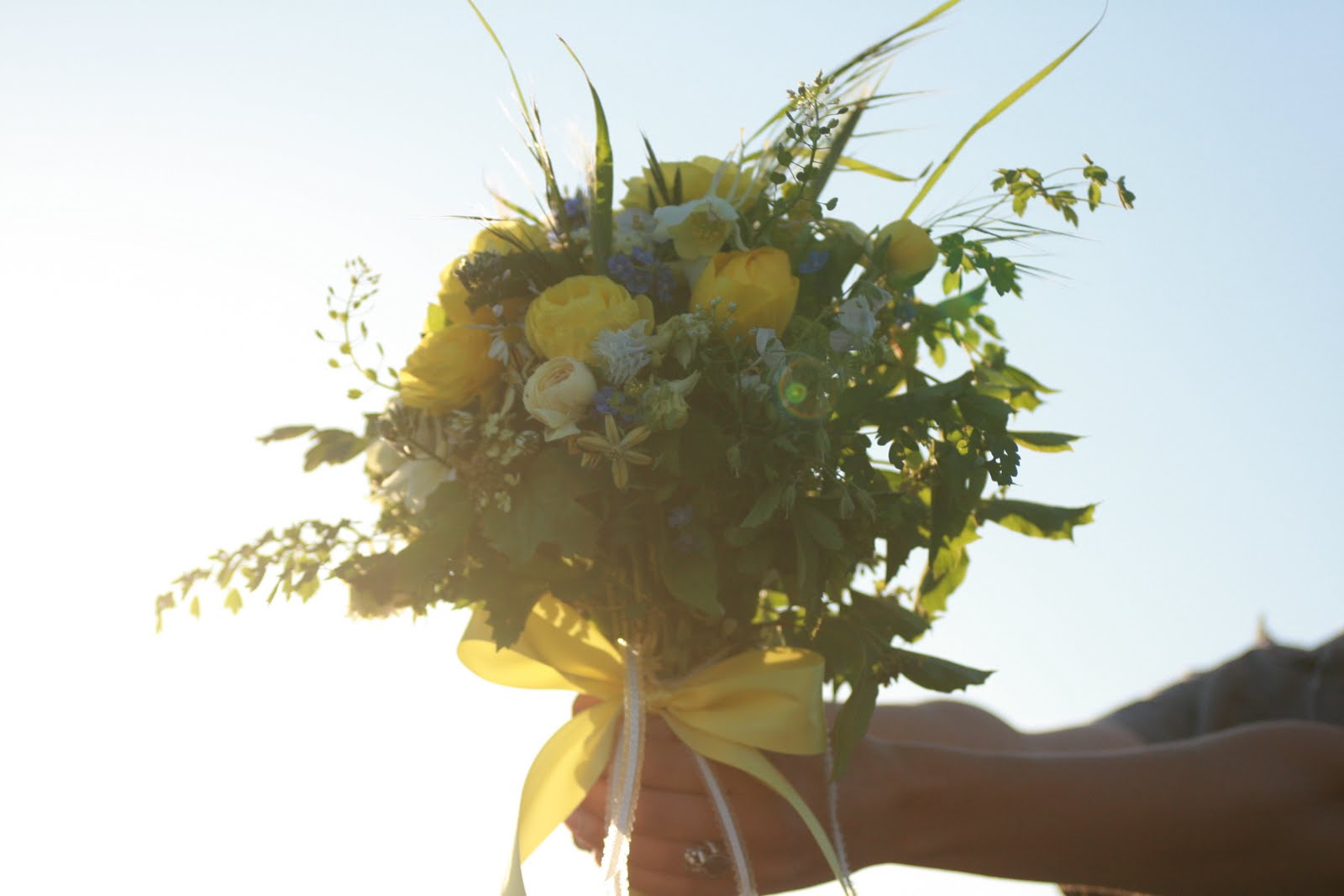 A bridal bouquet