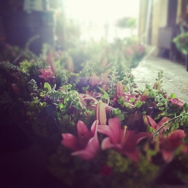Market bouquets at Floret