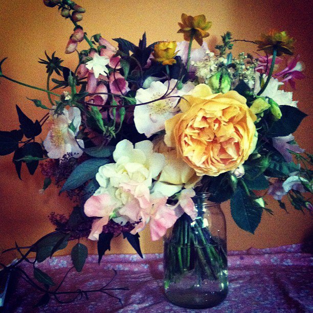 A seasonal bouquet by Sarah Ryhanen