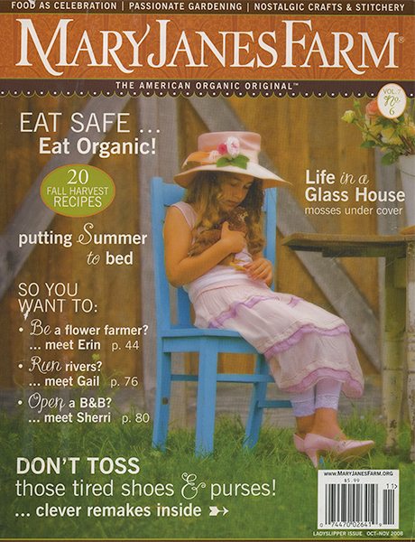 Mary Janes Farm October November 2008 magazine cover