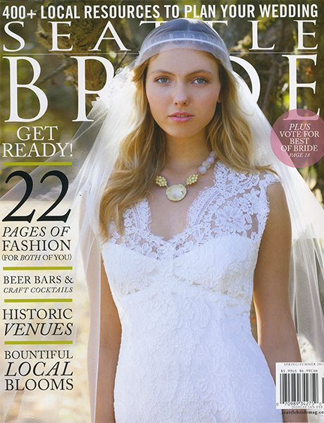 Seattle Bride magazine cover