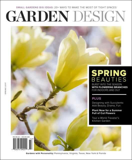 Garden Design magazine spring 2017 cover