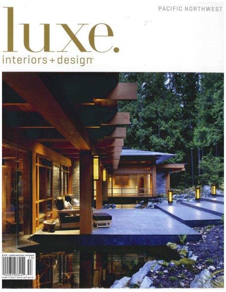 Luxe August 2015 magazine cover