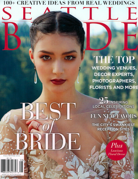 Seattle Bride Fall Winter 2016 cover