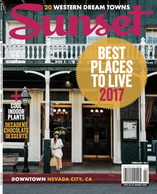 Sunset February 2017 magazine cover