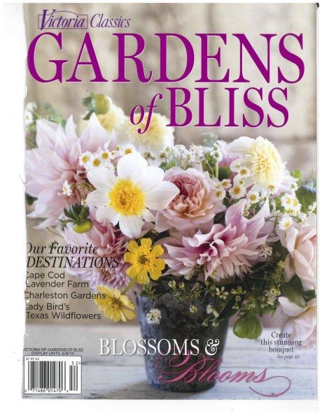 Victoria Gardens of Bloss May 2015 magazine cover