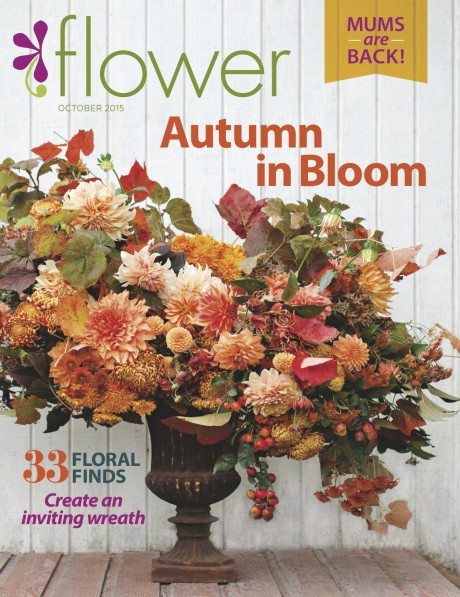 Flower magazine October 2015 cover