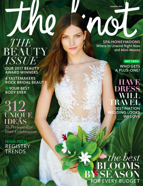 The Knot magazine Summer 2017 cover
