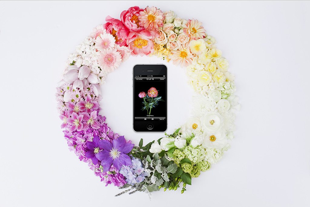 iphone app from Haute Horticulture