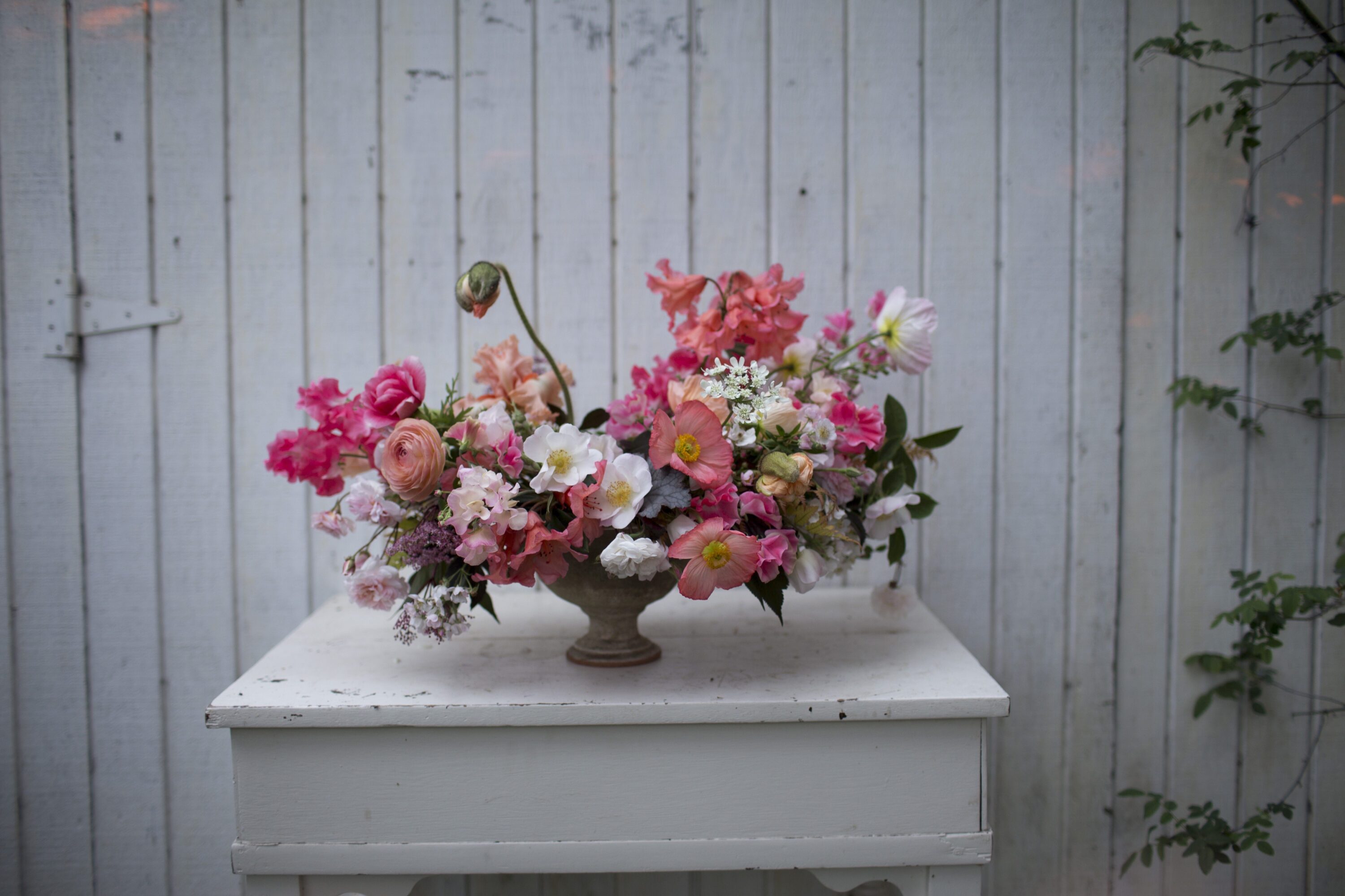 A flower arrangement on a table