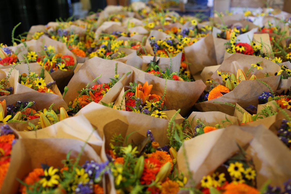 Making Market Bouquets - Floret Flowers