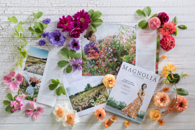 Floret founder Erin Benzakein featured in Magnolia Journal Magazine