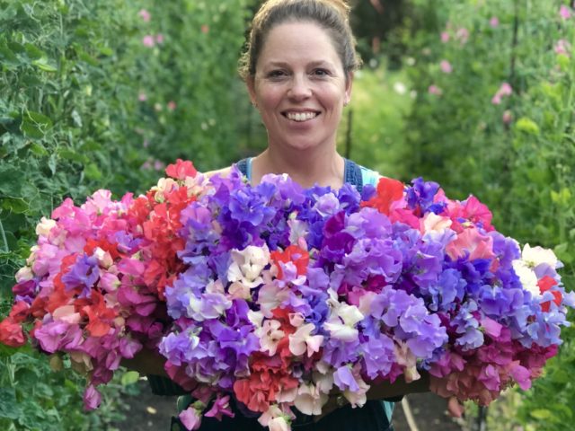 Farmhouse flower farm feature on floret