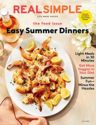 Real Simple Cover Summer 2018 Floret
