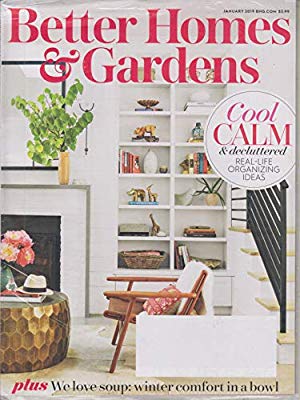 Better Homes and Gardens January 2019