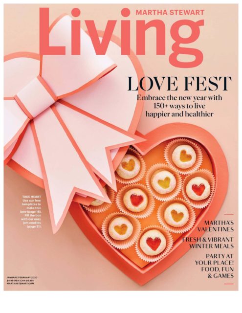 Martha Stewart Living Cover February 2020