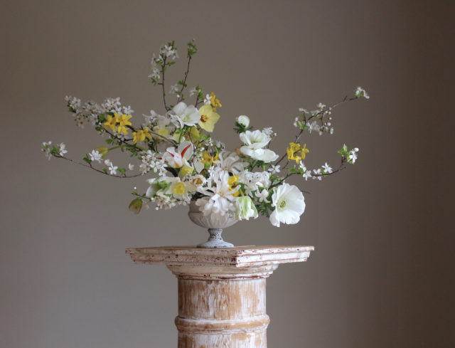 Christin Geall spring arrangement