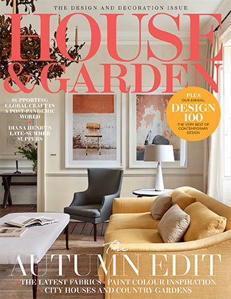 House and Garden UK October 2020 cover