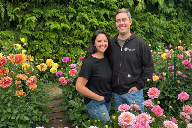The Lingblooms, owners of Kale Lane Dahlias