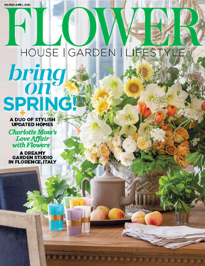Flower Magazine Cover March 2021
