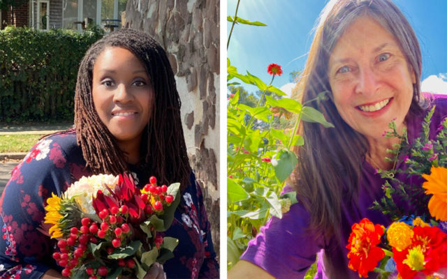 Collage photo of two of the 2022 Floret Scholarship winners.