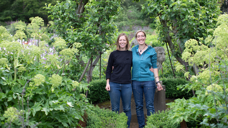 Becky Crowley and Erin Benzakein